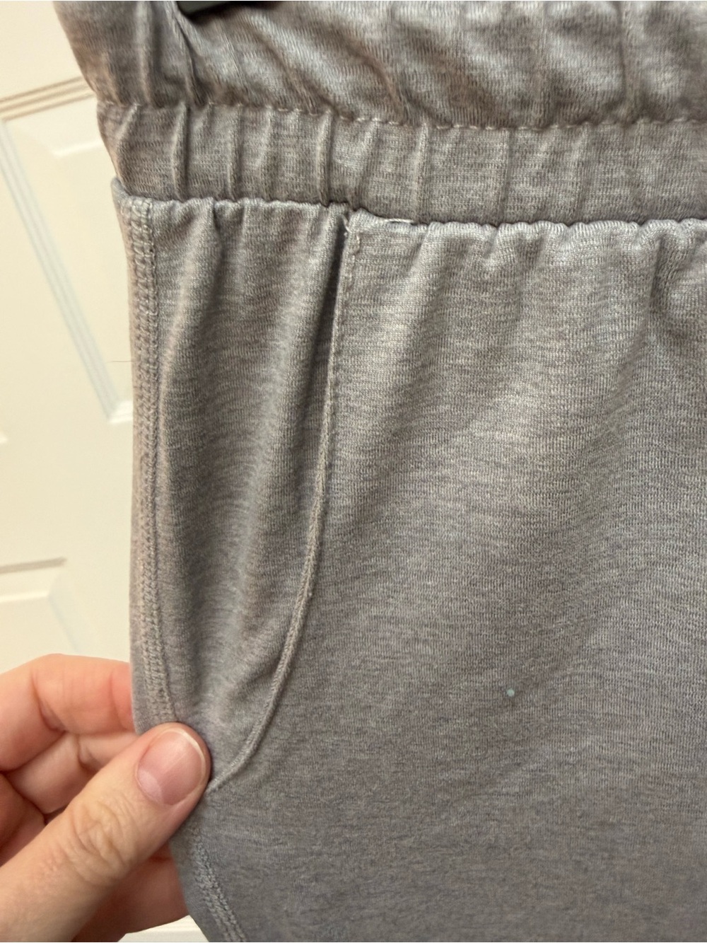 Men's Light Gray Drawstring Joggers - Comfortable Everyday Sweatpants - Picture 4 of 7